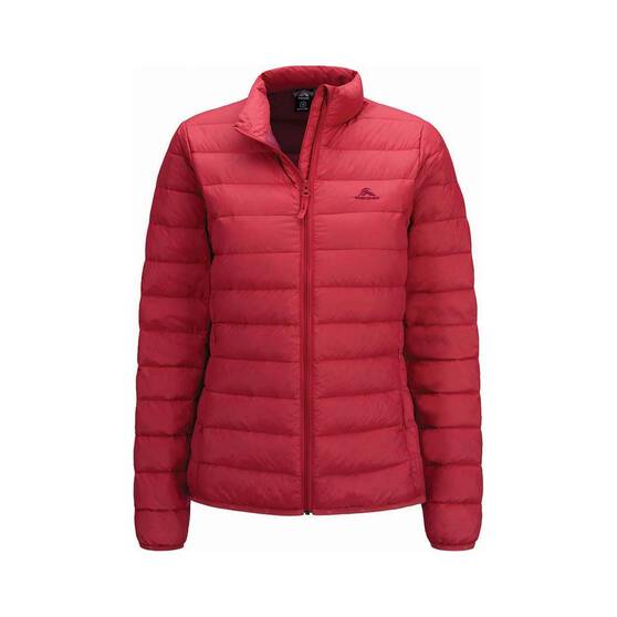 Macpac Women's Uber Light Down Puffer Jacket V2 Red 14