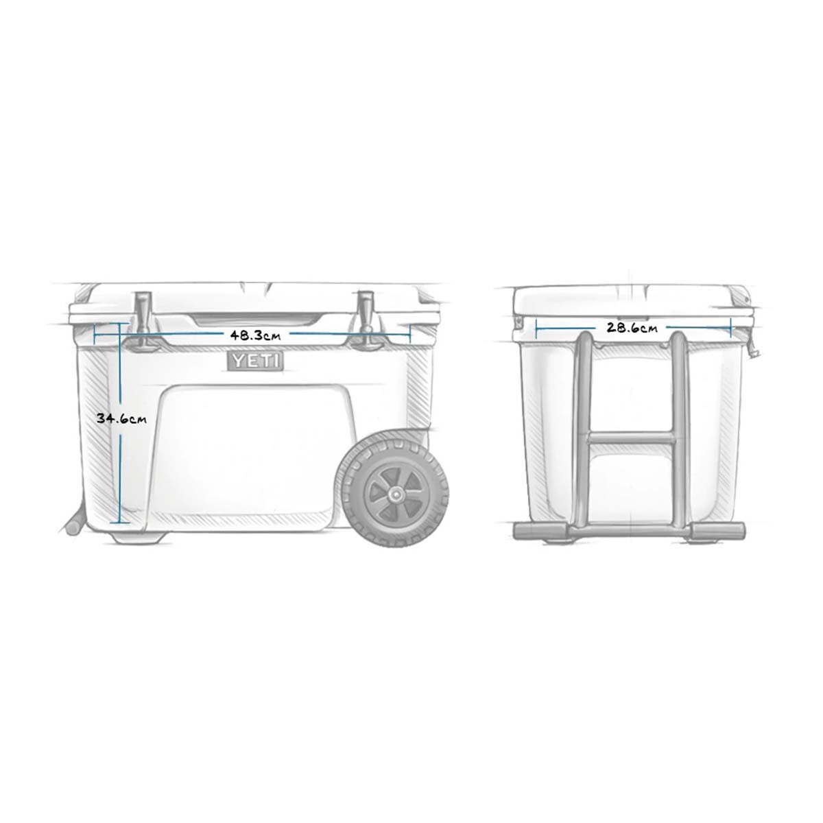 YETI&reg; Tundra Haul&trade; 60L Hard Cooler Tan, Tan, bcf_hi-res