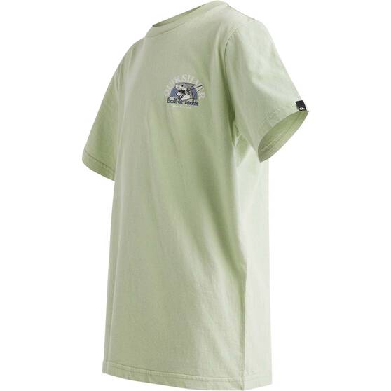 Quiksilver Youth Bait and Tackle Short Sleeve Tee, Green, bcf_hi-res