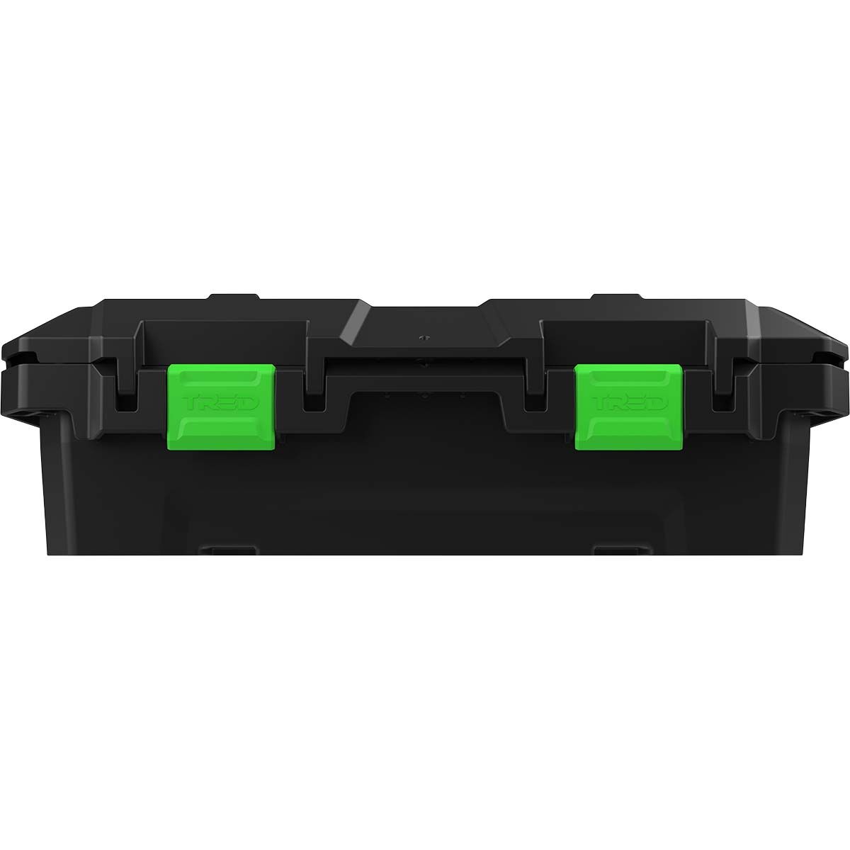 TRED Shallow Storage Box 25L Black Green, Black Green, bcf_hi-res