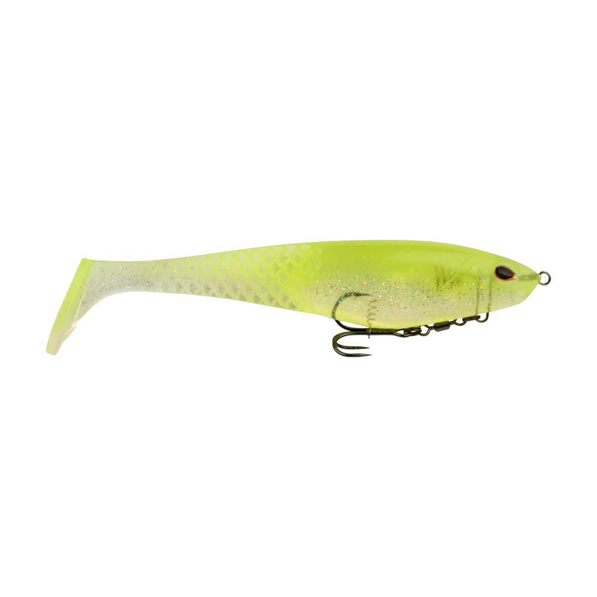 Berkley Powerbait Cullshad Soft Swimbait Lure 8in Lime Ice, Lime Ice, bcf_hi-res