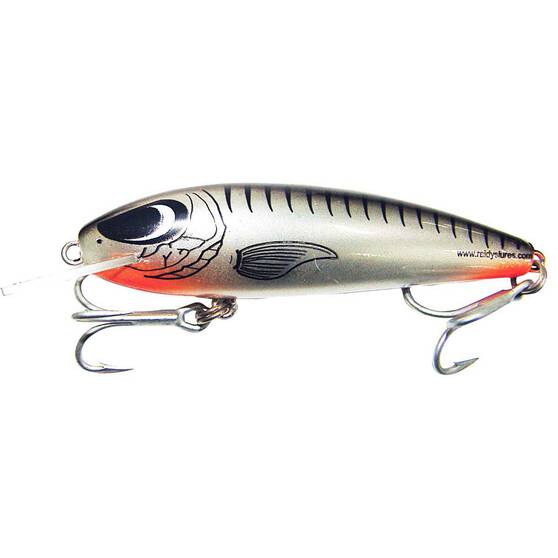 Reidy's Taipan Shallow Hard Body Lure 90mm Silver, Silver, bcf_hi-res