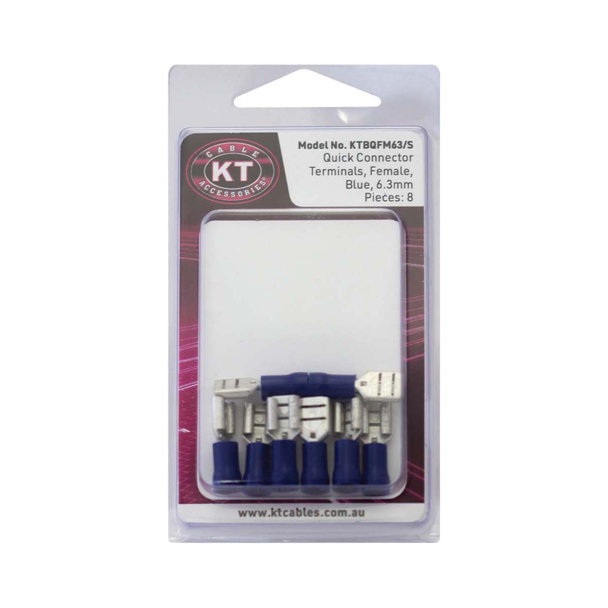 KT Cables Spade Terminal Blue 4.0, , bcf_hi-res