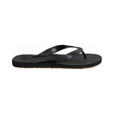 Quiksilver Men's Carver II Deluxe Thongs, Black, bcf_hi-res