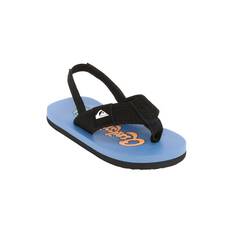 Quiksilver Kids’ Moncata Layback Thongs Blue 5, Blue, bcf_hi-res