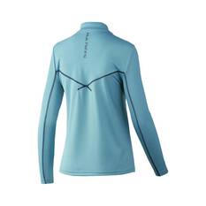 Huk Women's Solid Icon X 1/4 Zip Long Sleeve Fishing Shirt Porcelain Blue XS, Porcelain Blue, bcf_hi-res