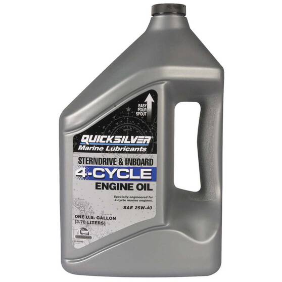 Quicksilver Oil Outboard Oil 4 Cycle 3.75L, , bcf_hi-res