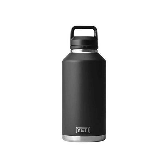 YETI Rambler® Bottle 64 oz (1.89 L) with Chug Cap Black, Black, bcf_hi-res