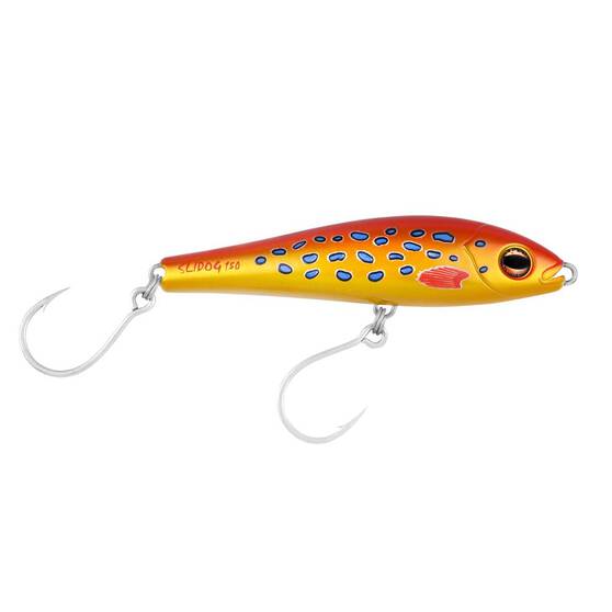 Halco Slidog Sinking Stickbait Lure 150mm Coral Trout, Coral Trout, bcf_hi-res