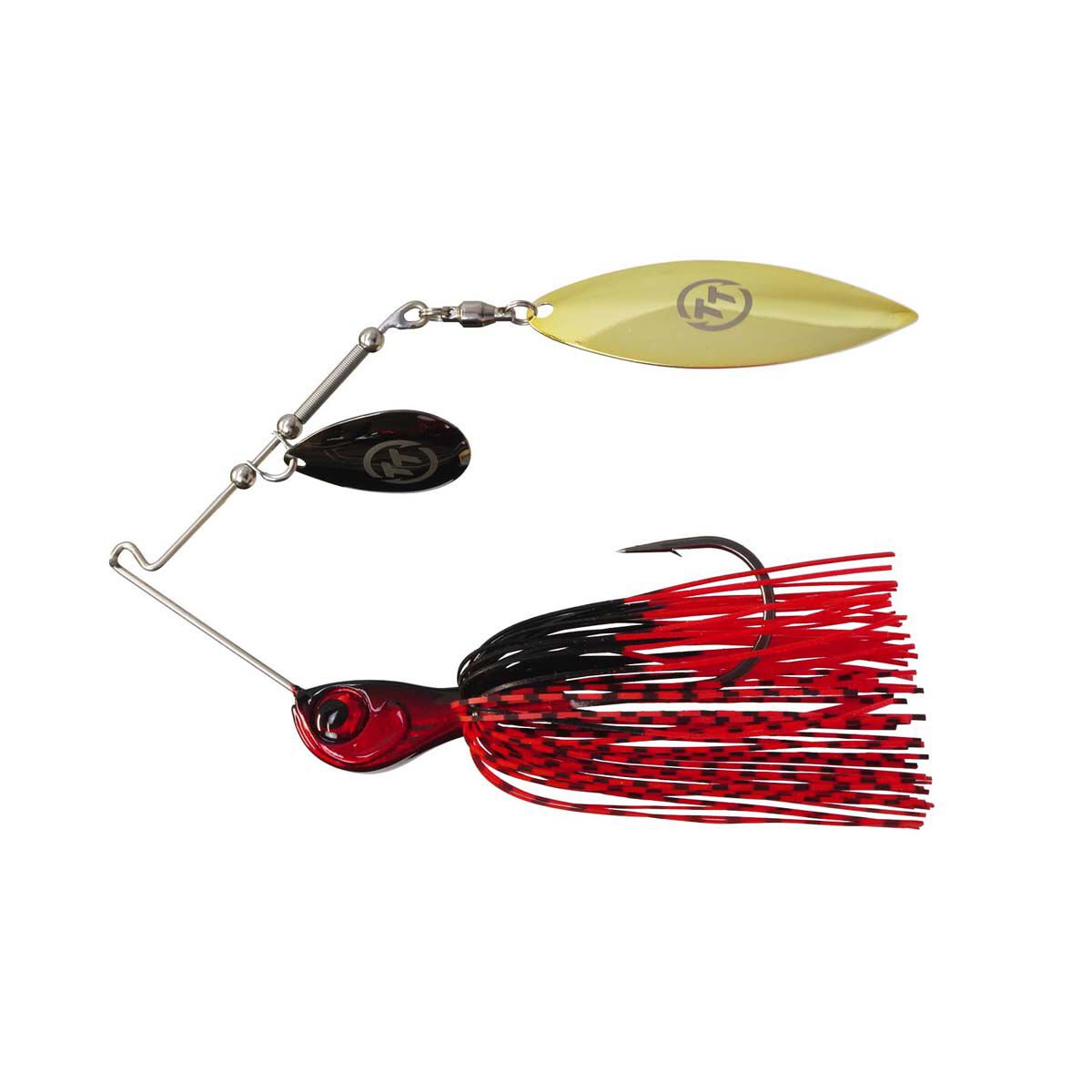 TT Fishing Tornado+ Tandem Spinnerbait Lure 3/8oz Bloody Nightmare, Bloody Nightmare, bcf_hi-res