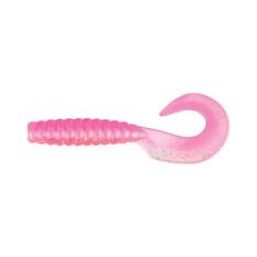 Berkley PowerBait Grub Soft Plastic Lure 4in Pink Glitter, Pink Glitter, bcf_hi-res