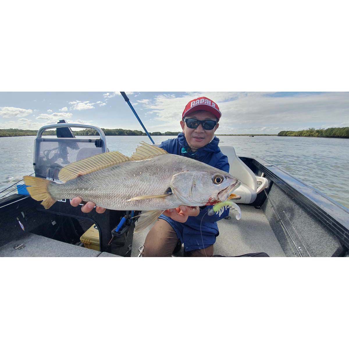 Rapala CrushCity Imposter Soft Plastic Lure 3in Neon Yabbie, Neon Yabbie, bcf_hi-res