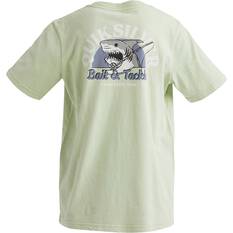 Quiksilver Youth Bait and Tackle Short Sleeve Tee Green 8, Green, bcf_hi-res