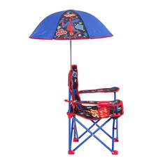 Spiderman Kids Camp Chair with Umbrella 30kg, , bcf_hi-res