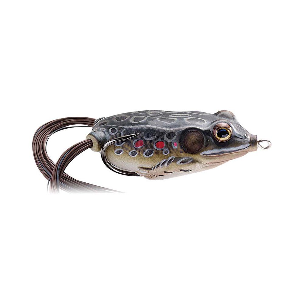 Livetarget Hollow Body Frog Surface Lure 2.625in Brown Black
