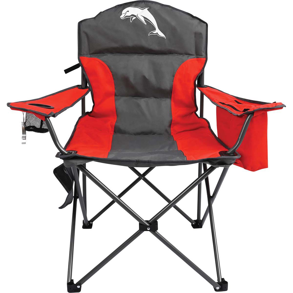 NRL Redcliffe Dolphins Camp Chair 130kg BCF