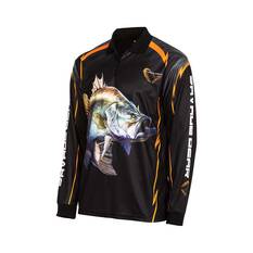 Savage Gear Men's Barra Fishing Shirt Black XL, Black, bcf_hi-res