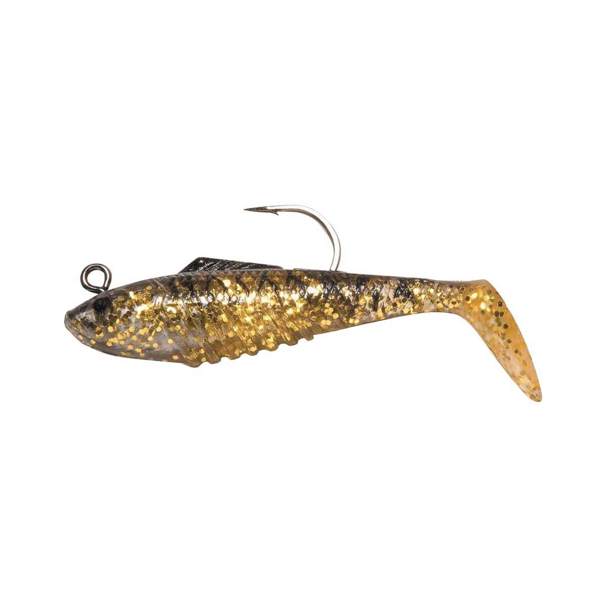 Squidgies Slick Rig Soft Plastic Lure 80mm Black Gold, Black Gold, bcf_hi-res