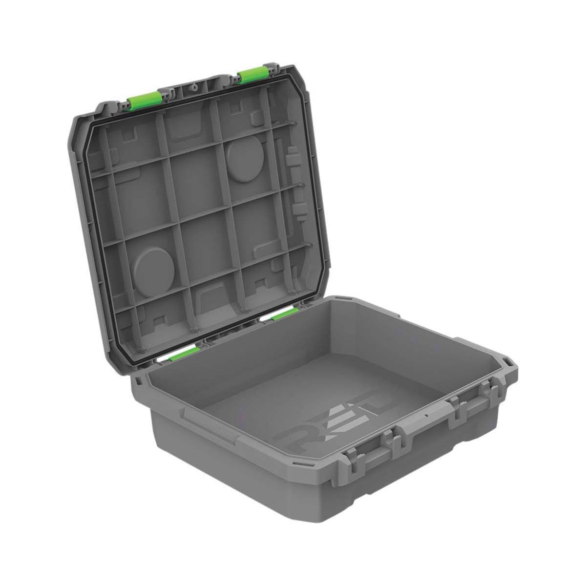 TRED Shallow Storage Box 25L Grey, Grey, bcf_hi-res