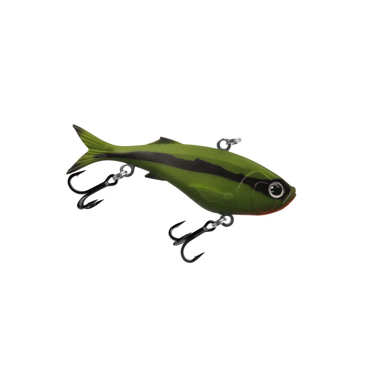 TT Fishing Quake Soft Vibe Lure 50mm Matte Olive, Matte Olive, bcf_hi-res