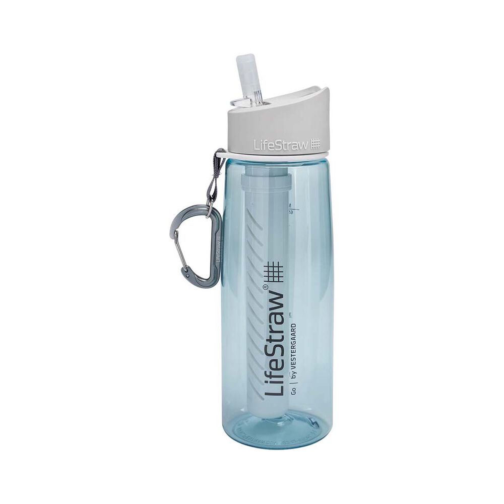 LifeStraw Go Water Filter Bottle Trout Fish Green