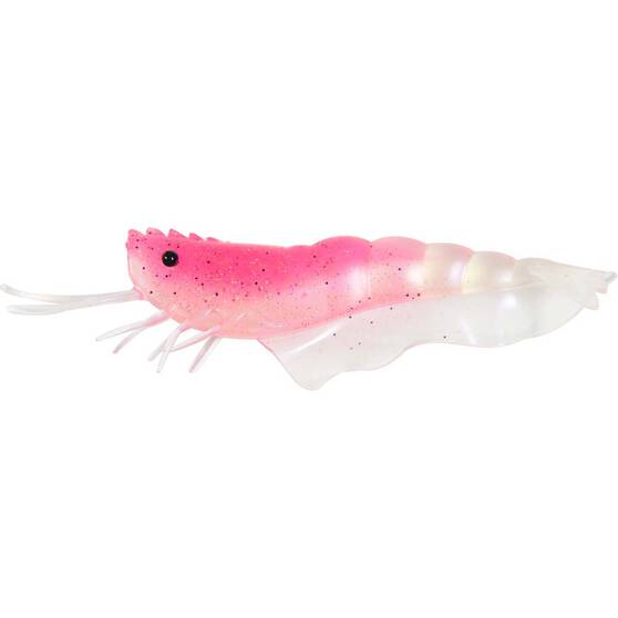 Fishcraft Dr Prawn Unrigged Soft Plastic Lure 3in Pink Frosting