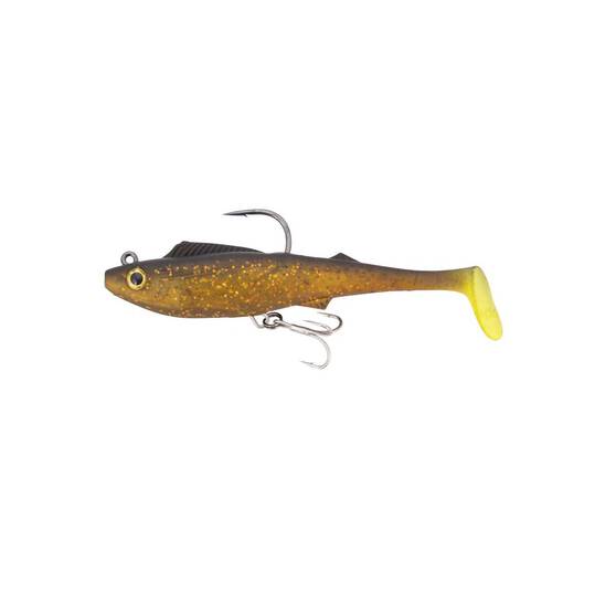 Berkley Shimma Pro-Rig Soft Plastic Lure 8.5in Gold Chartreuse, Gold Chartreuse, bcf_hi-res