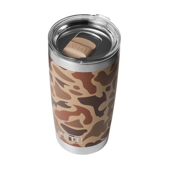 YETI® Rambler® Tumbler 20 oz (591ml) with MagSlider™ Lid Wetlands Camo, Wetlands Camo, bcf_hi-res