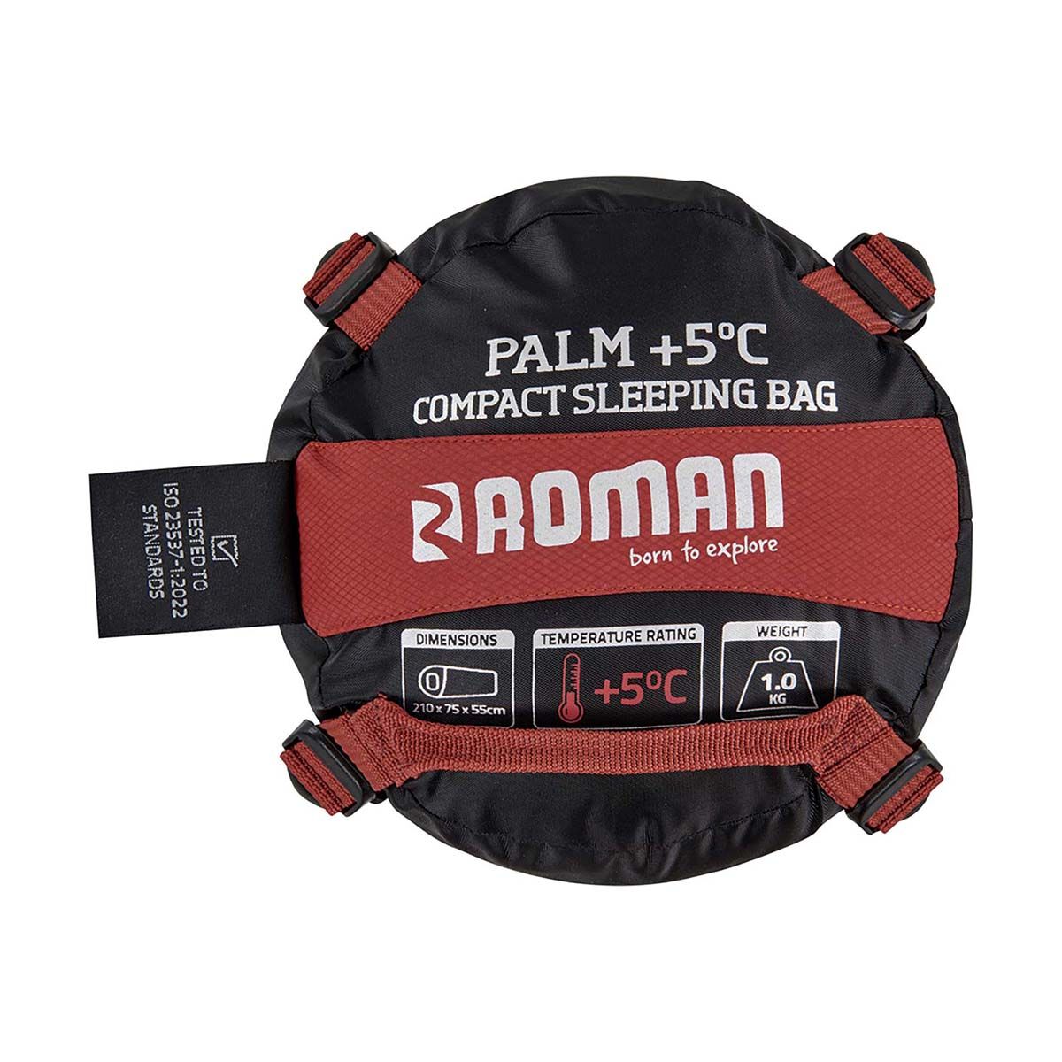 Roman Palm 5&deg;C Hike Sleeping Bag, , bcf_hi-res