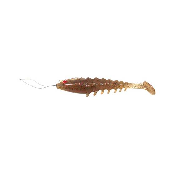 Shimano Squidgies Prawn Paddle Tail Soft Plastic Lure 80mm Bloodworm, Bloodworm, bcf_hi-res