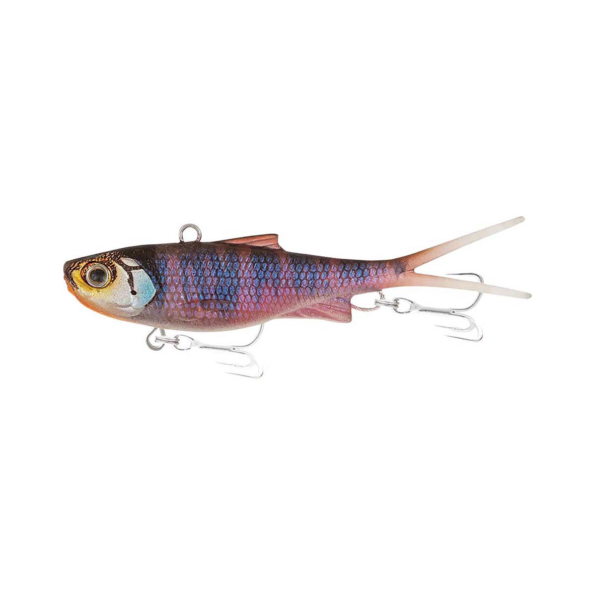 Samaki Vibelicious Fork Tail Soft Vibe Lure 100mm 20g Phantom Craw, Phantom Craw, bcf_hi-res