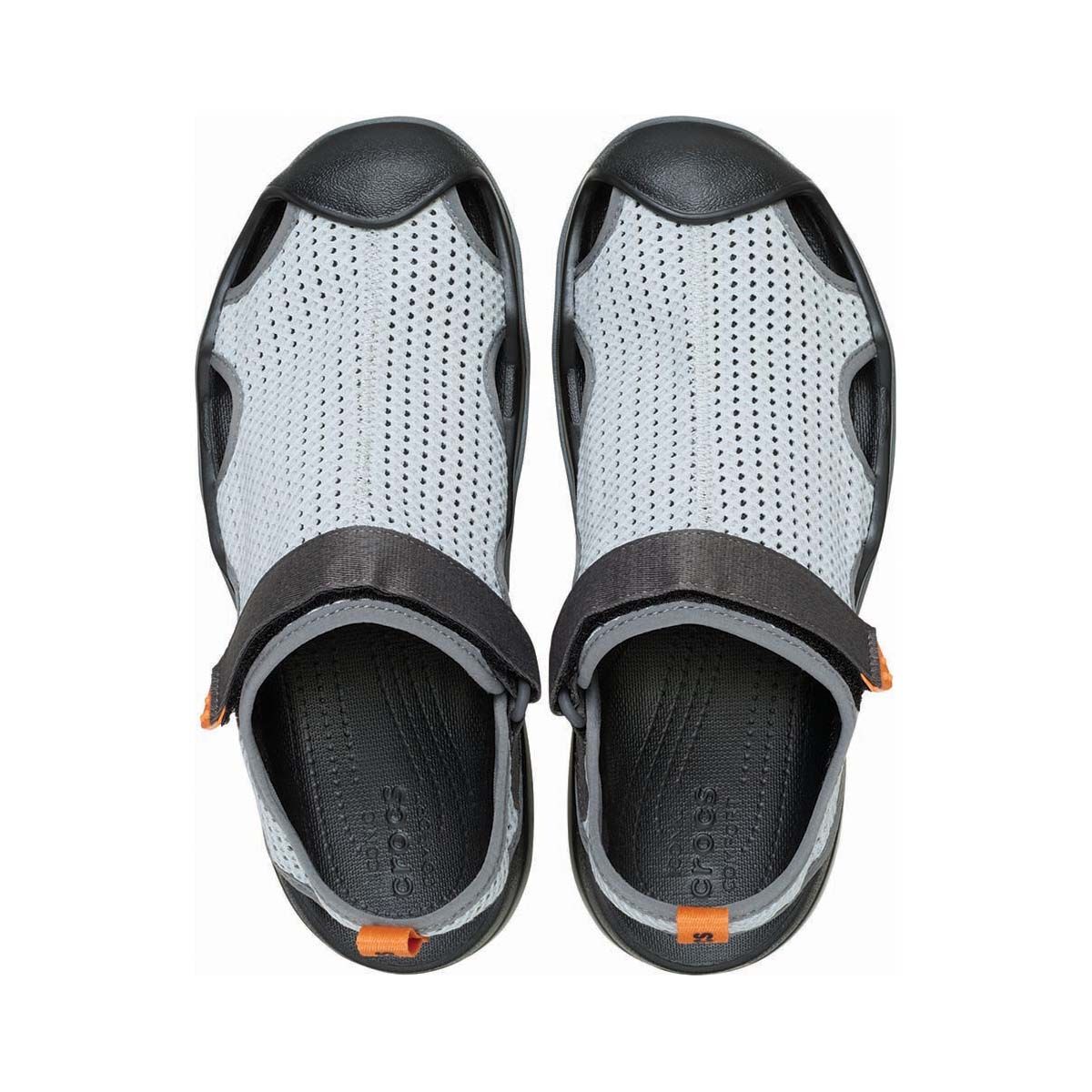Crocs Men's Swiftwater Deck Sandals, Mirage, bcf_hi-res