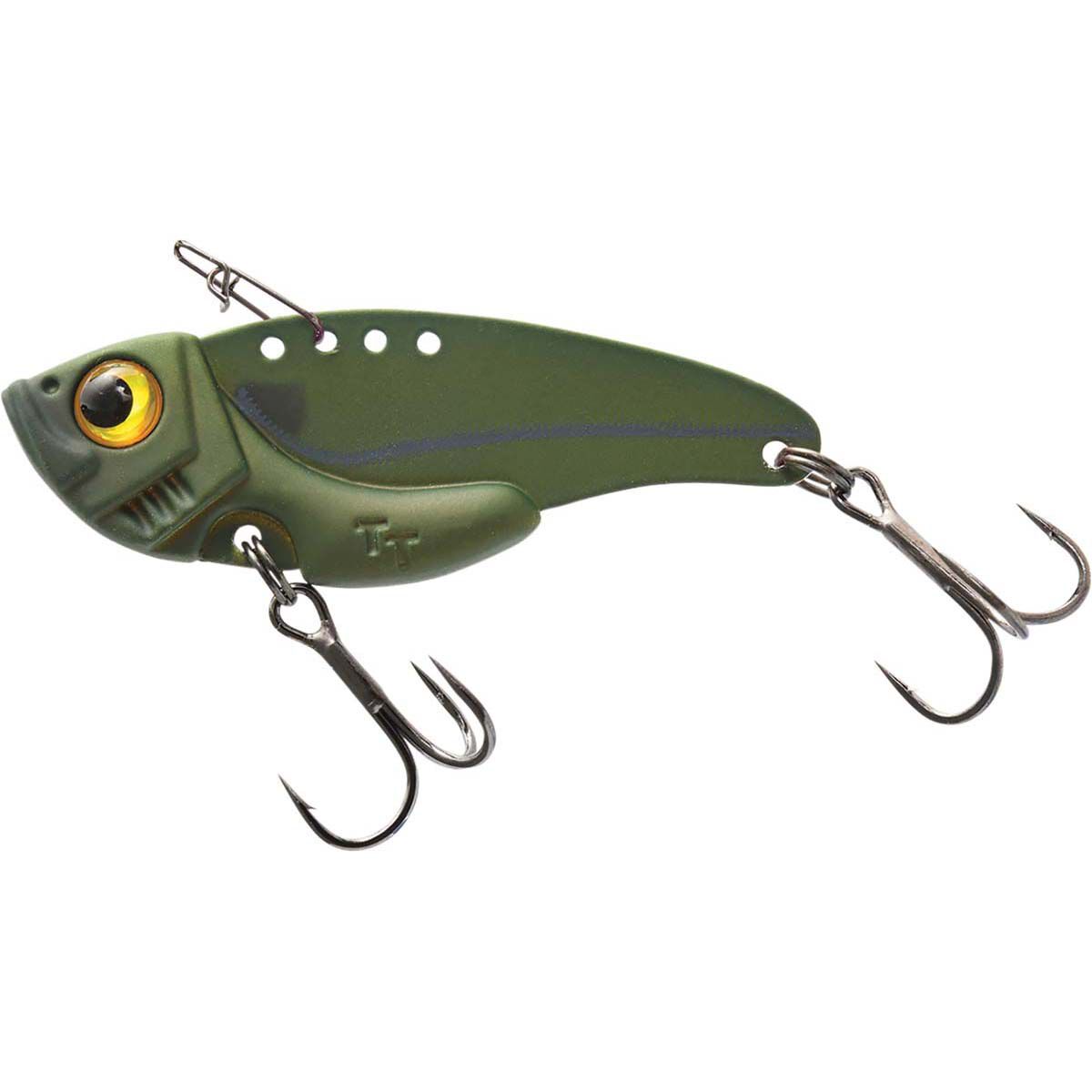 TT Fishing Switchblade Plus Blade Lure 56mm Matte Olive, Matte Olive, bcf_hi-res