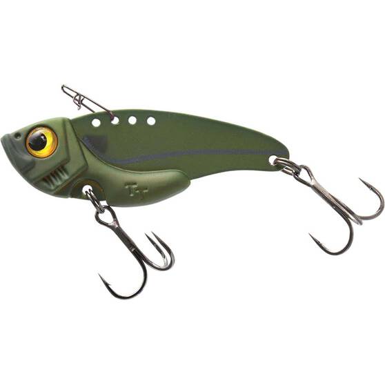 TT Fishing Switchblade Plus Blade Lure 56mm Matte Olive, Matte Olive, bcf_hi-res