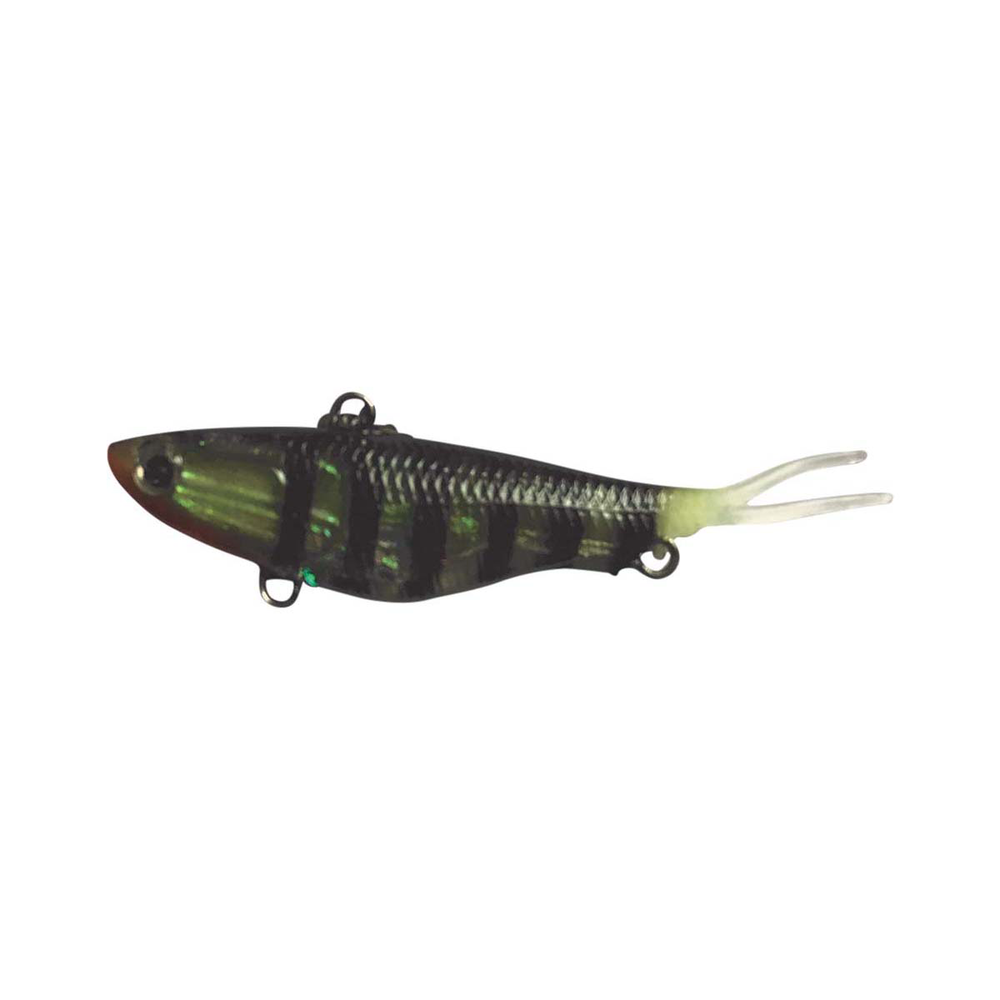 Reidy's Fish Snakz Vibe Lure 9.5cm Tiger Green