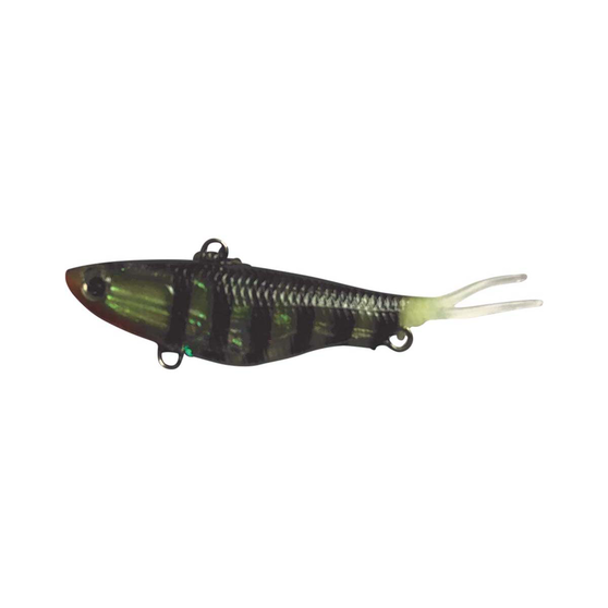 Reidy's Fish Snakz Vibe Lure 9.5cm Tiger Green, Tiger Green, bcf_hi-res