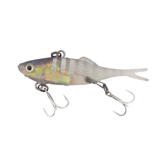 Berkley Shimma Fork Tail Soft Vibe Lure 65mm Clear Herring, Clear Herring, bcf_hi-res
