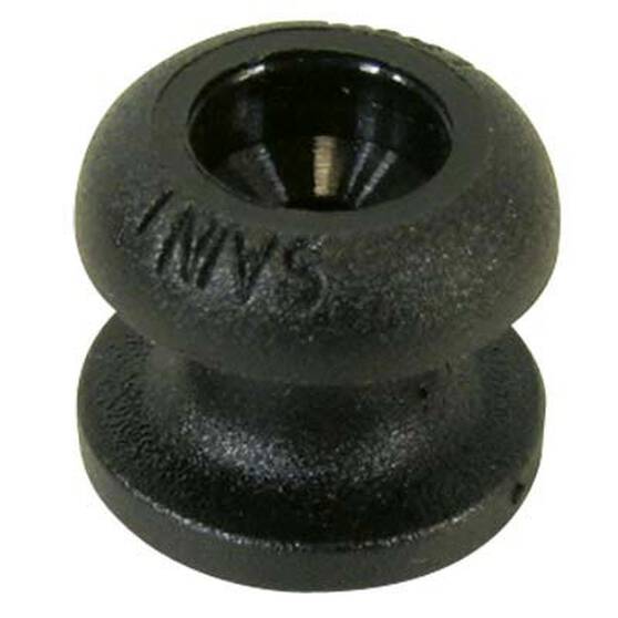 BLA Shock Cord Button 5mm Black, Black, bcf_hi-res