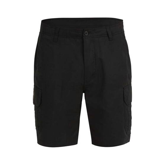 Quiksilver Waterman Men's Maldive 9 Cargo Shorts Black 30, Black, bcf_hi-res