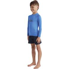 Quiksilver Kids Long Sleeve Rashie, Blue, bcf_hi-res