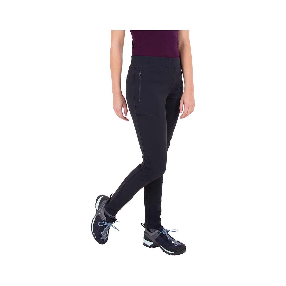 Macpac Women&rsquo;s Winter Hike Tights Black 16, Black, bcf_hi-res