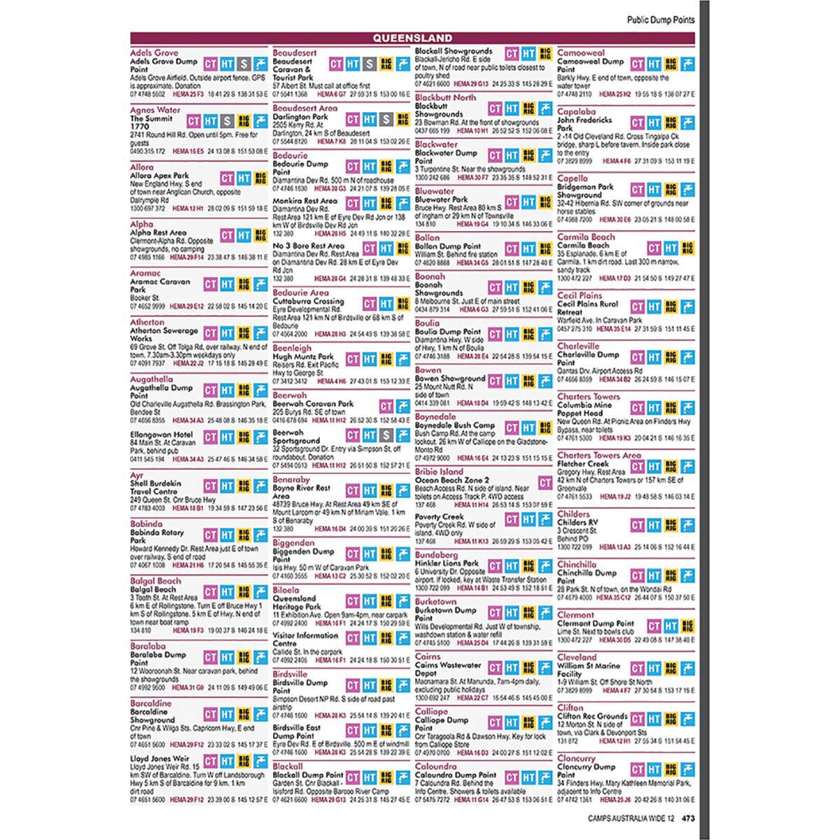 Camps 12 Australia Wide Free & Budget Campsite Book - B4 Easy to Read, , bcf_hi-res