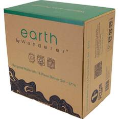 earth by Wanderer® Recycled Materials 16 Piece Dinner Set, , bcf_hi-res