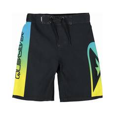 Quiksilver Kids’ Everyday Boardshorts 13in Black Holmes 2, Black Holmes, bcf_hi-res
