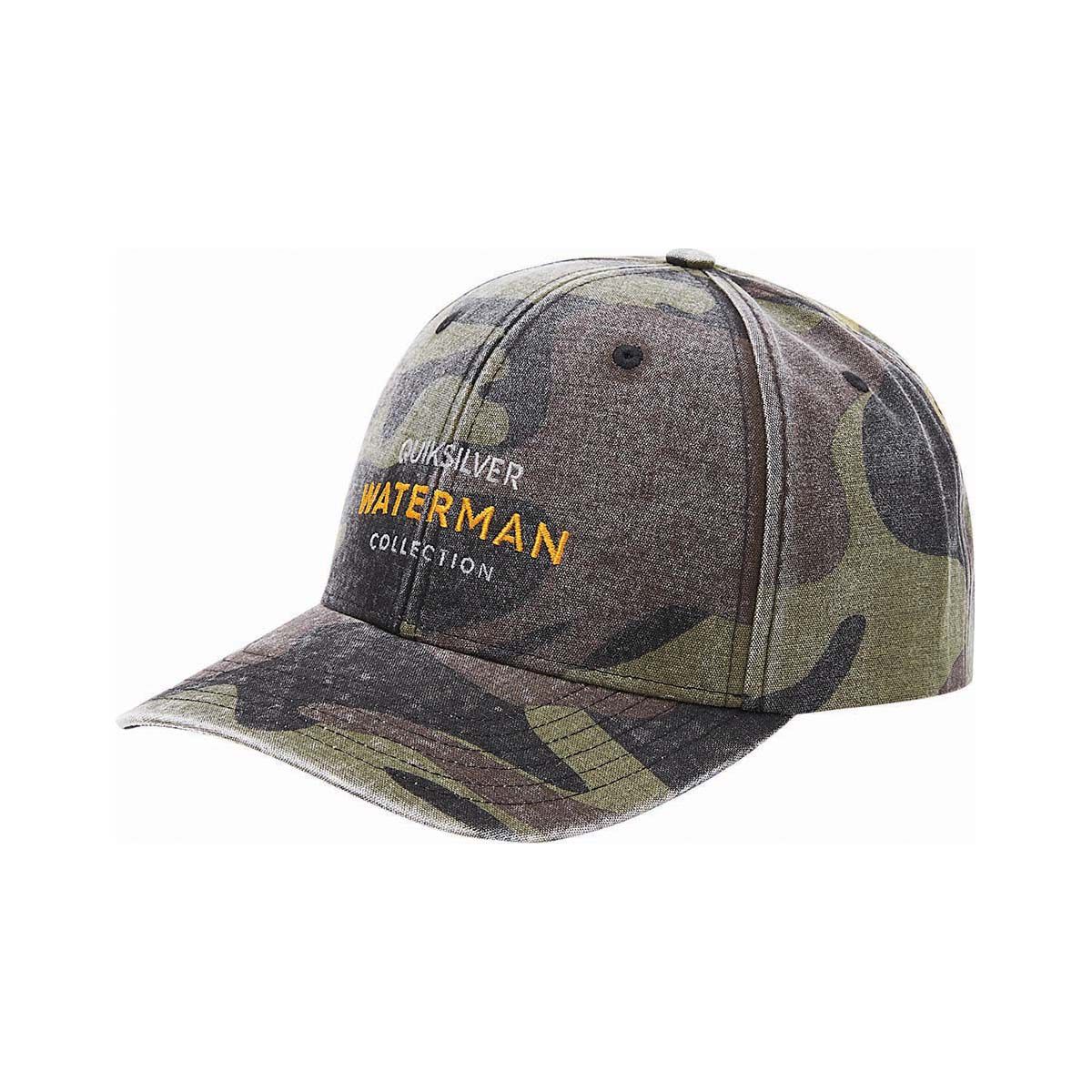 Quiksilver Waterman Men s Bar Lucks Cap Waterman Camo OSFM BCF