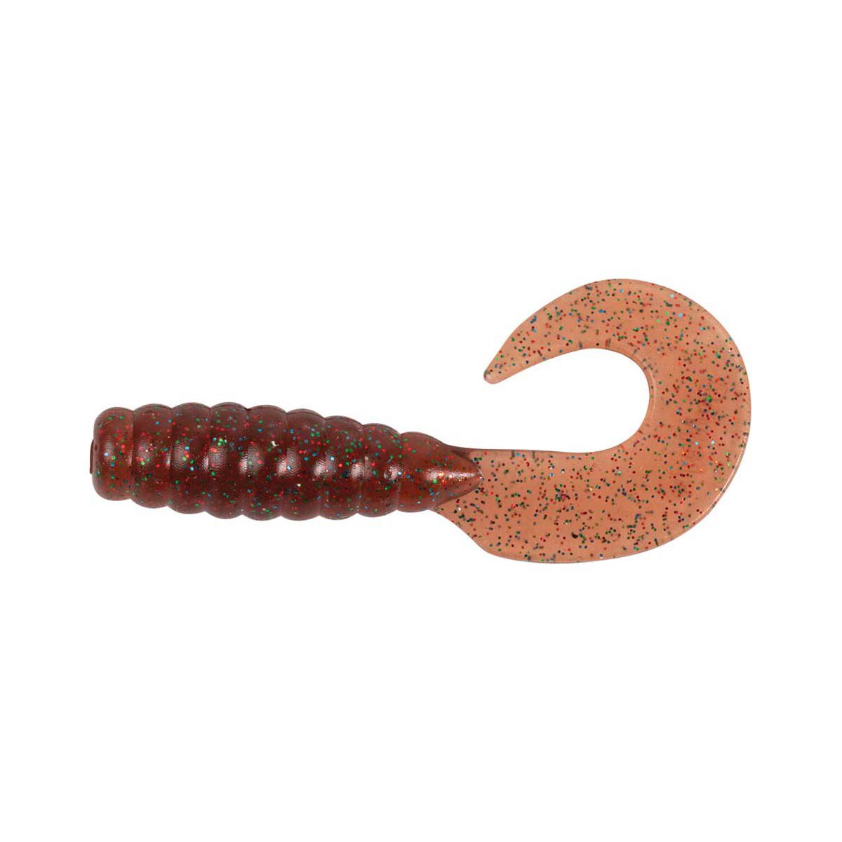 Berkley PowerBait Grub Soft Plastic Lure 2.5in Bloodworm, Bloodworm, bcf_hi-res