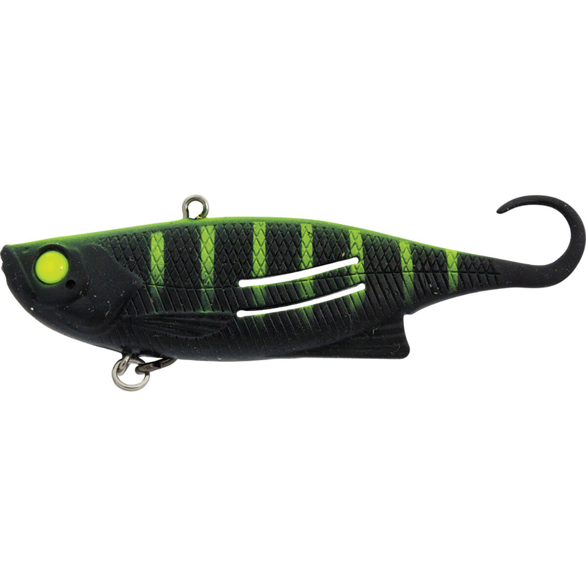Zerek Weedless Zerek Fish Trap Vibe Lure 95mm Green Sunset, Green Sunset, bcf_hi-res