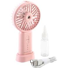 Wanderer Handheld Misting Fan Pink, Pink, bcf_hi-res