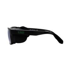 LXD Men’s Baja Mirror Polar Sunglasses Matt Black with Green Lens, , bcf_hi-res