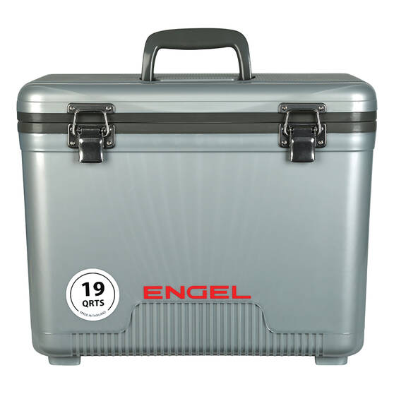 Engel 18L Cooler Drybox Silver, Silver, bcf_hi-res